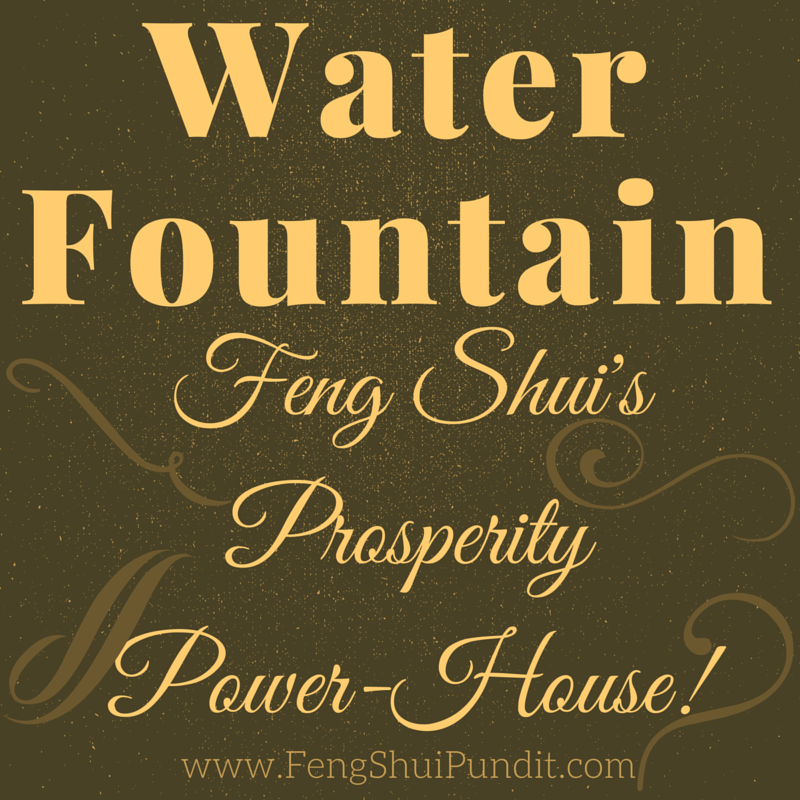 20 key water fountain feng shui rules you should know!